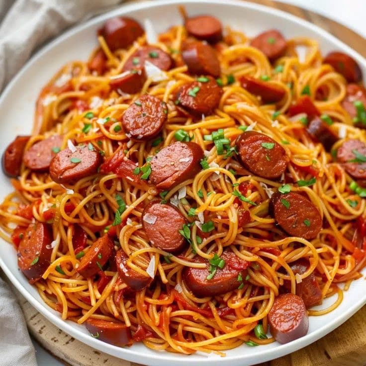 Spaghetti Stir-Fry